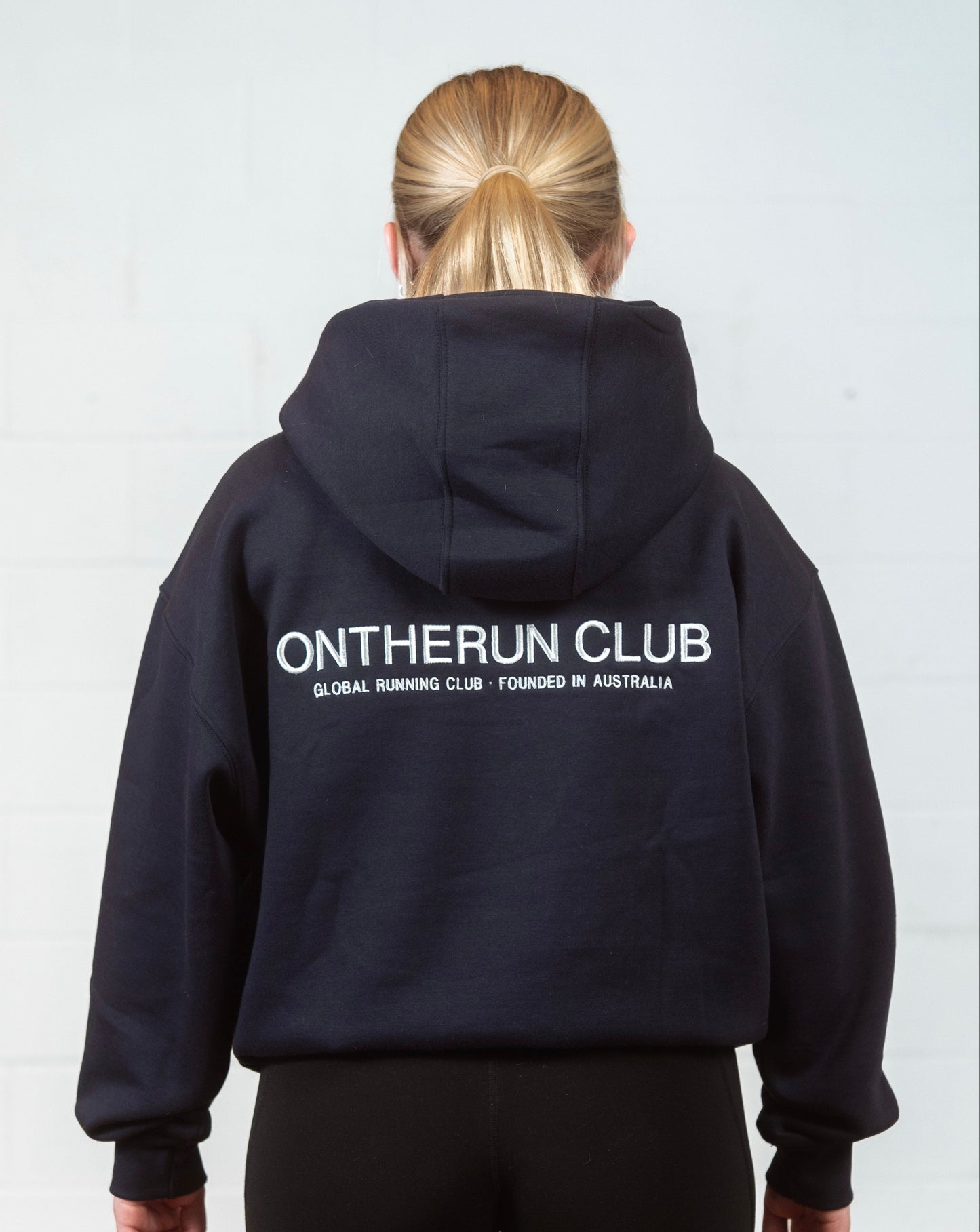 OTR Club Hoodie in Navy