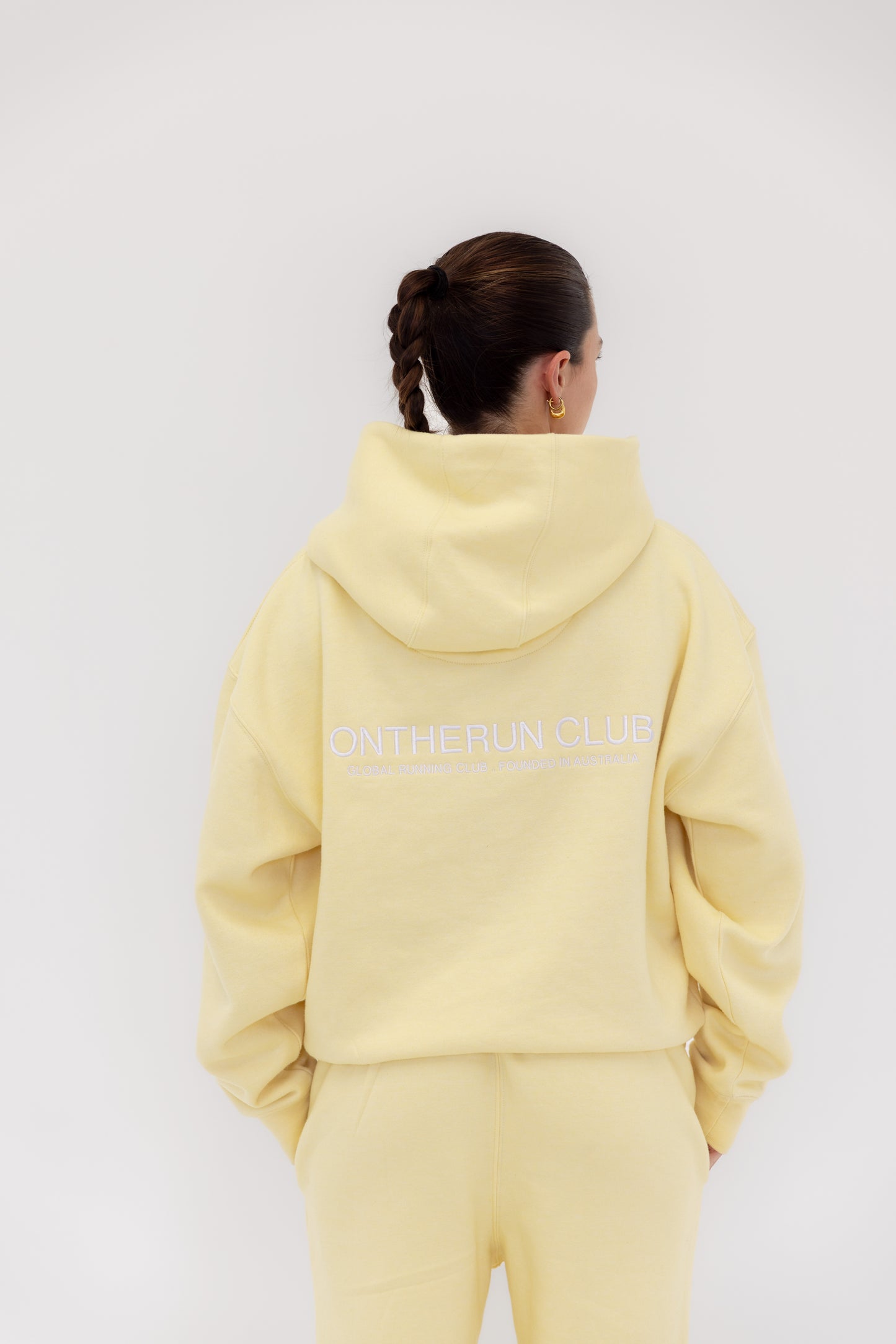The Club Hoodie in Butter Yellow