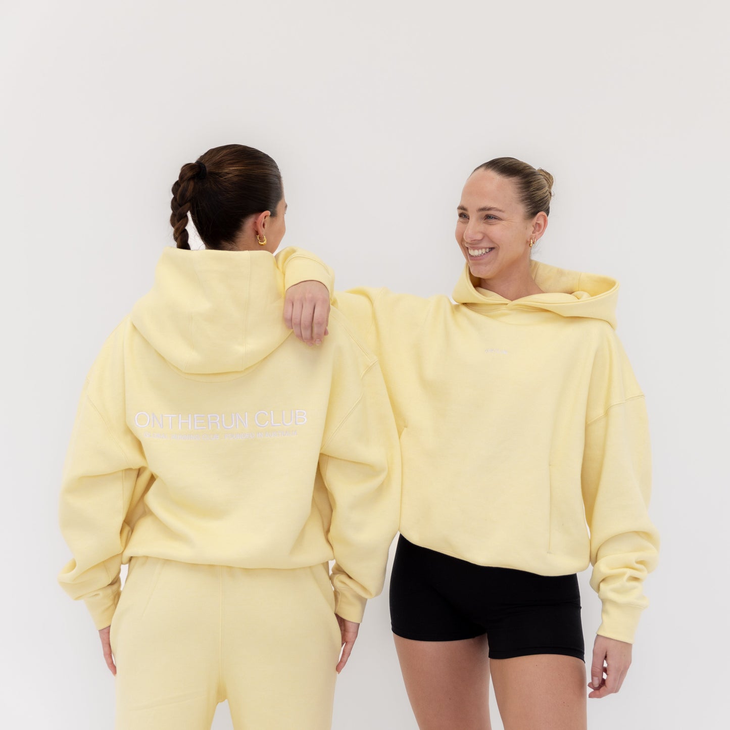The Club Hoodie in Butter Yellow