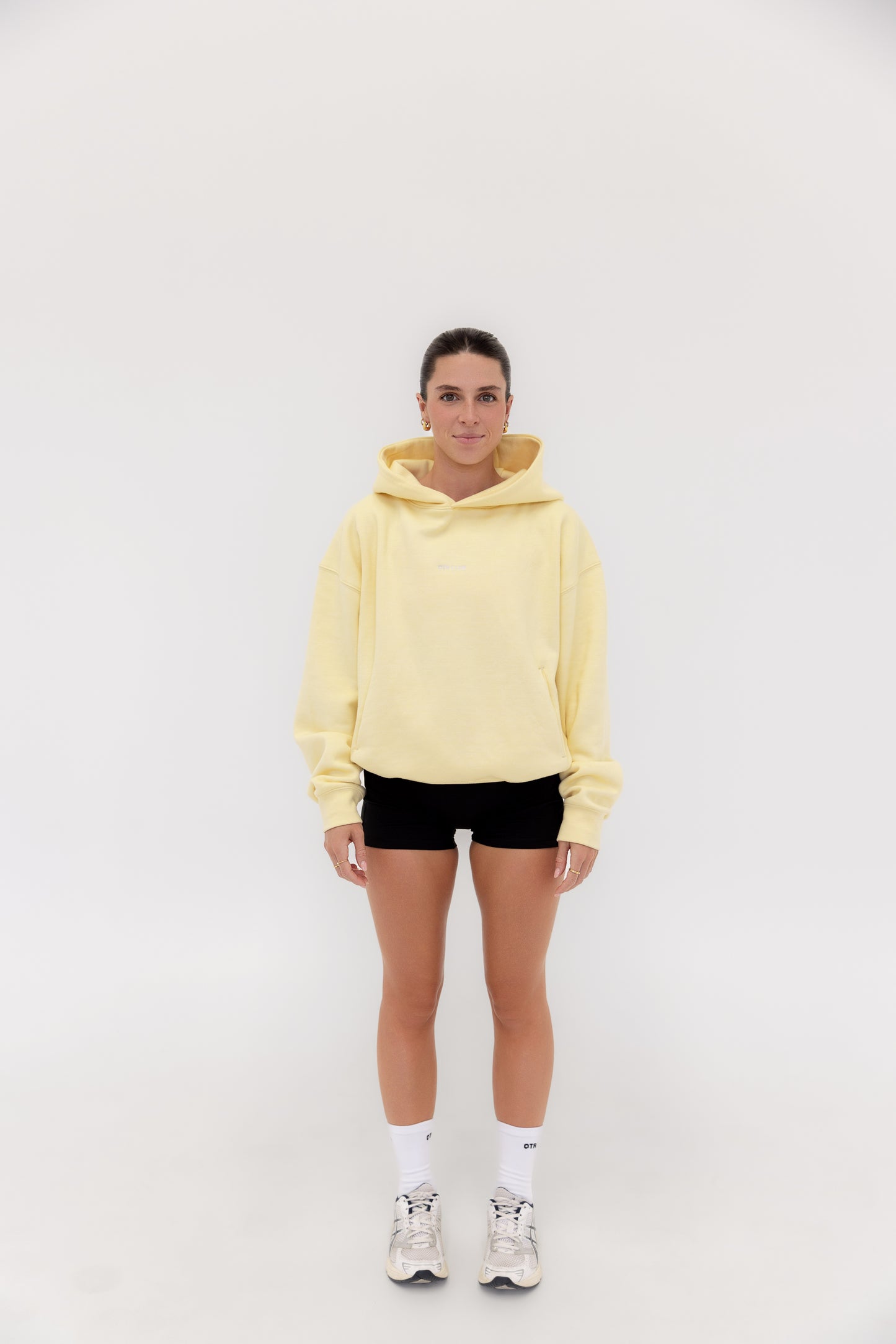 The Club Hoodie in Butter Yellow