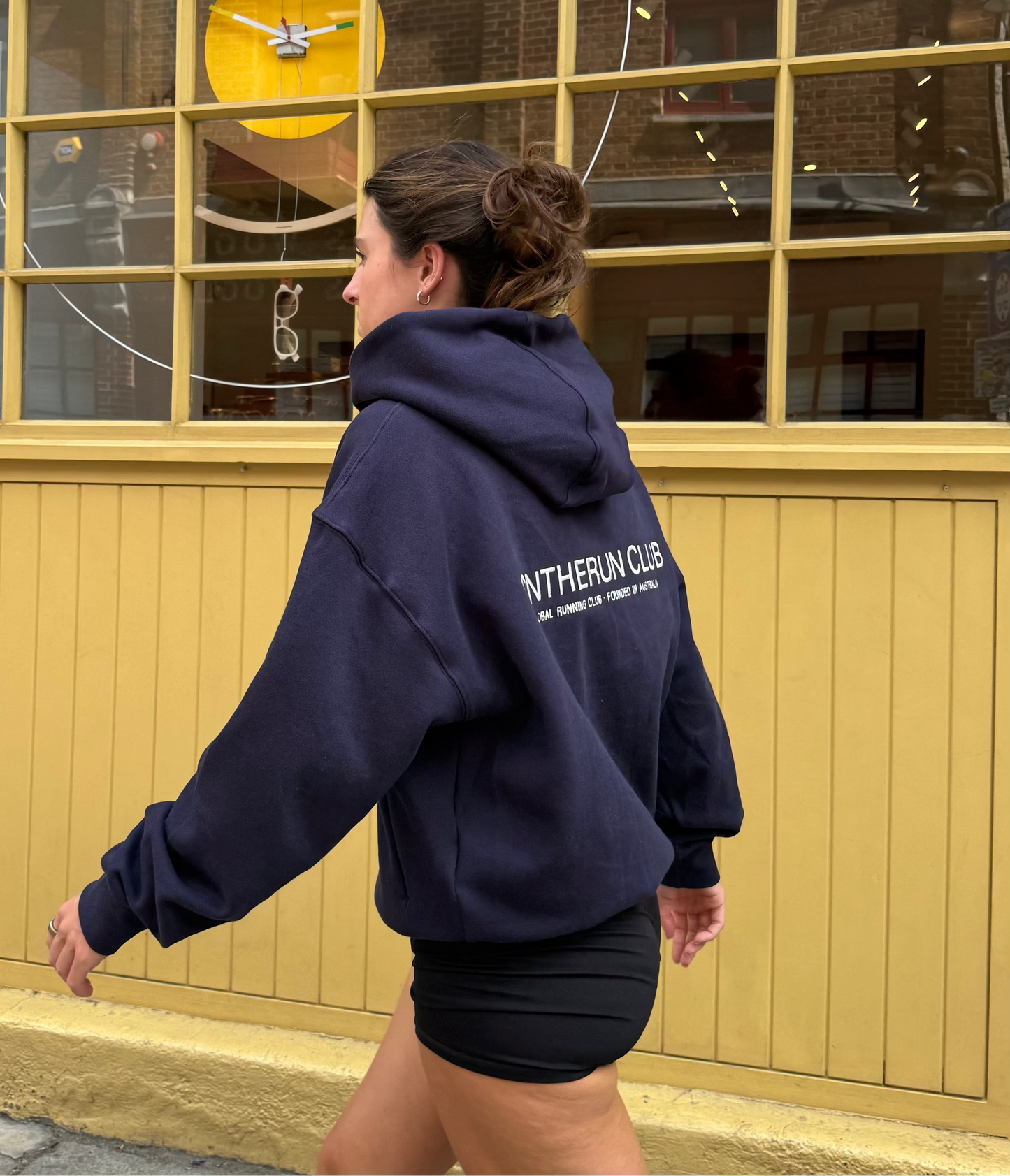 OTR Club Hoodie in Navy